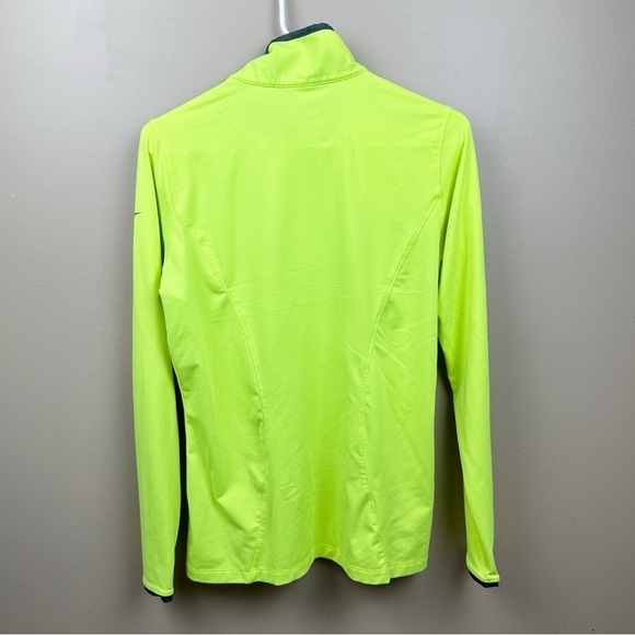 Nike Golf Tour Performance Neon Zip Up Pullover Size Large - Picture 2 of 7